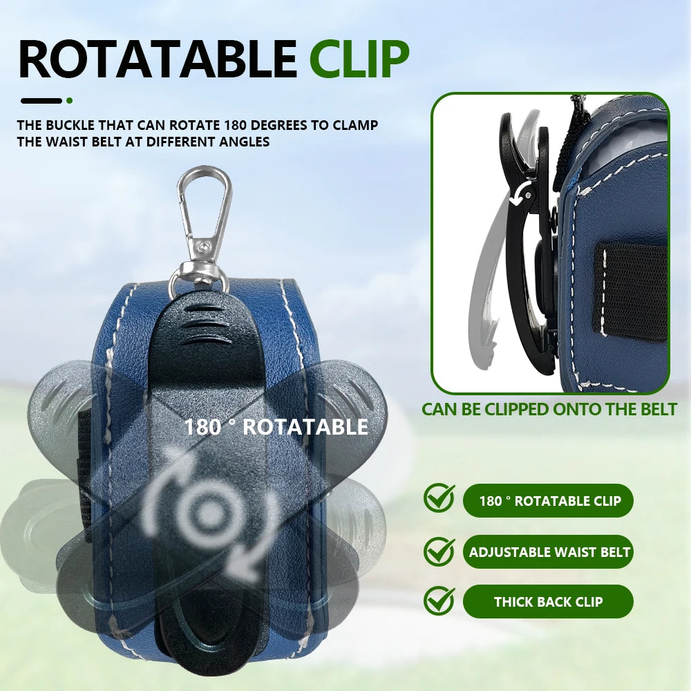 Magnetic Flip Golf Ball Holder