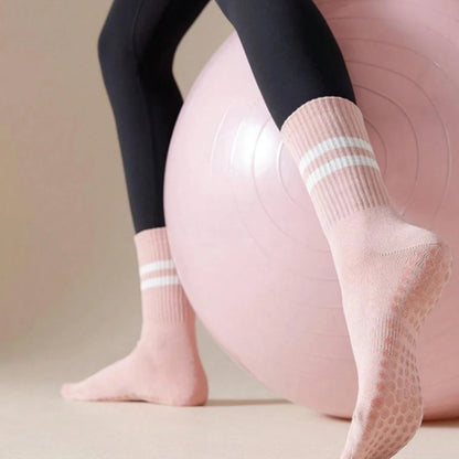 4 Pairs Non-Slip Pilates & Yoga Socks for Women