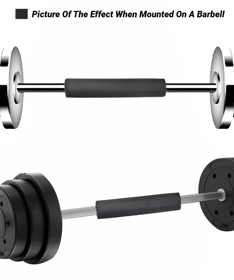 Barbell pad for squats and hip thrusts – neck and shoulder protection for weightlifting