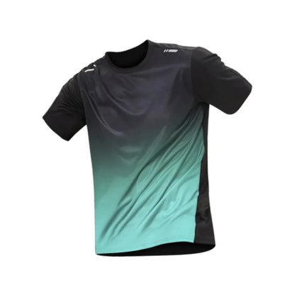 Quick-Dry Gradient Sports T-Shirt Set