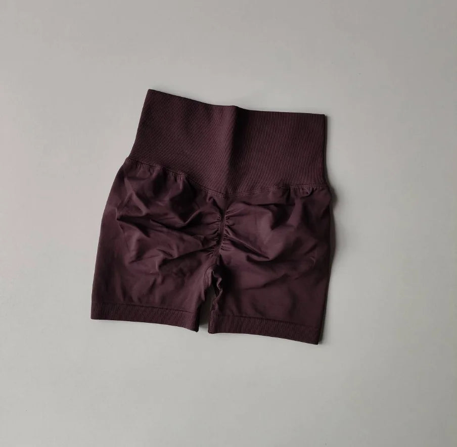 High-Waist Hip Lifting Yoga Shorts