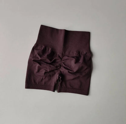 High-Waist Hip Lifting Yoga Shorts