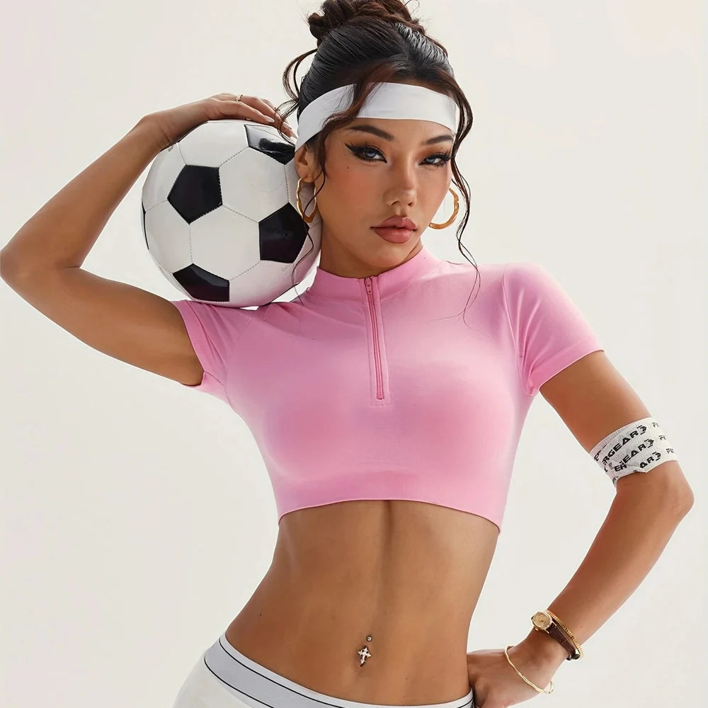 Seamless Yoga Crop Top