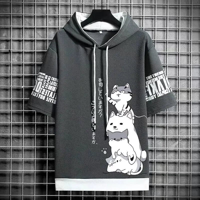 Men’s Short Sleeve Hoodie