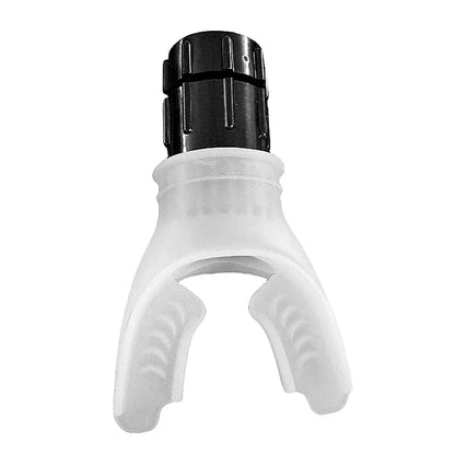 Breathing trainer mouthpiece for lung exercise and respiratory fitness