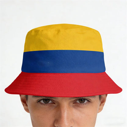 Reversible National Flag Bucket Hat