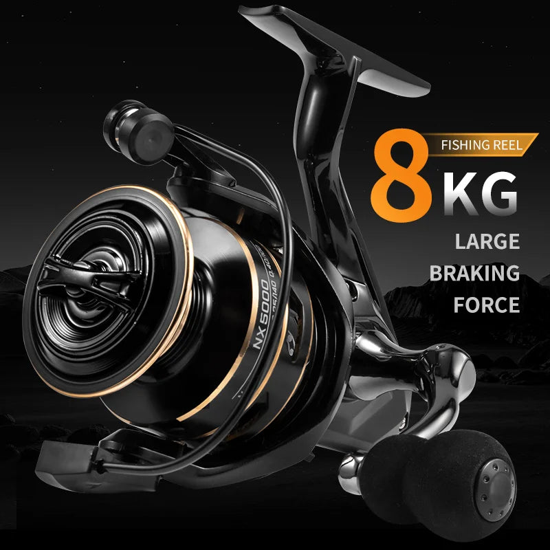 High-Speed Metal Spinning Reel