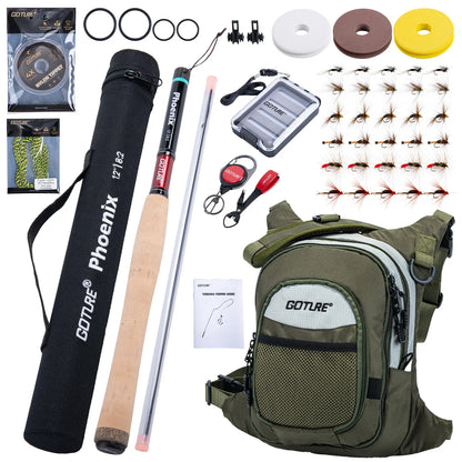 Complete Tenkara Fishing Kit 12ft