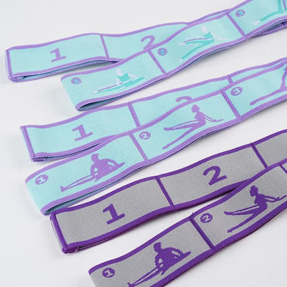 Elastic Yoga Stretching Band for Pilates & Fitness