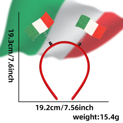 National Flag Fan Headband