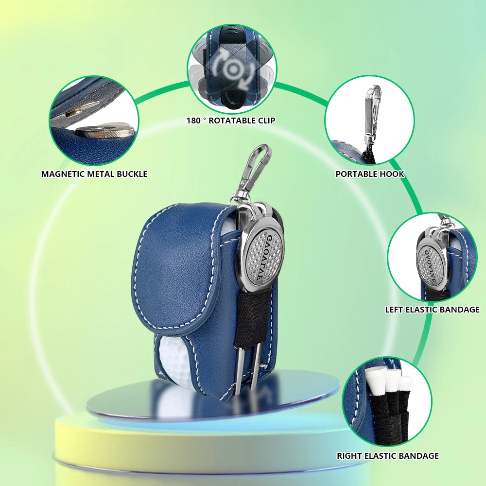 Magnetic Flip Golf Ball Holder