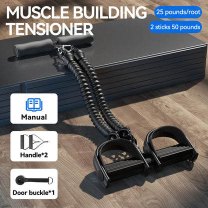 Pedal Tension Rope Ab Trainer