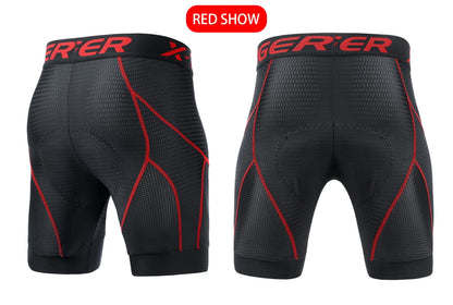 Cycling Shorts Mesh Underwear Gel Pad