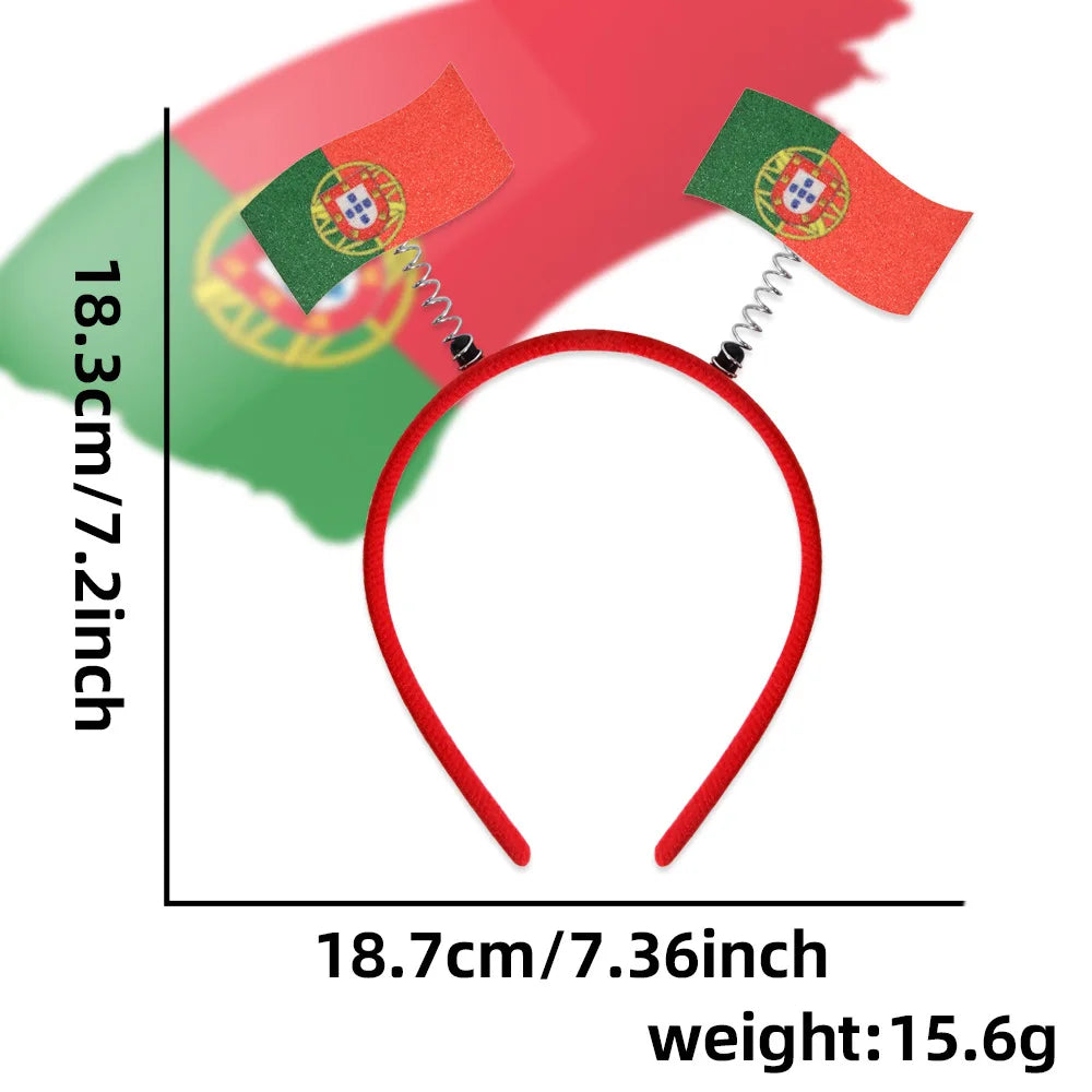 National Flag Fan Headband