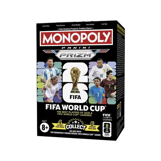 Monopoly Panini Prizm FIFA World Cup 2026 Trading Card Box