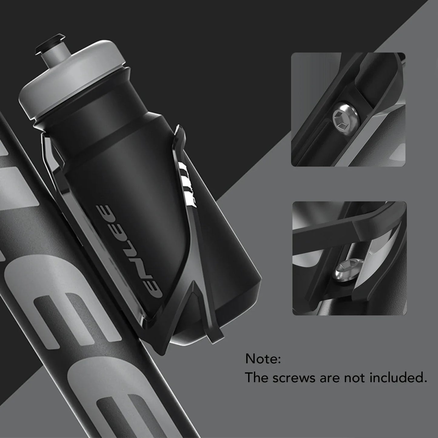 Cycling water bottle holder for MTB and road bikes