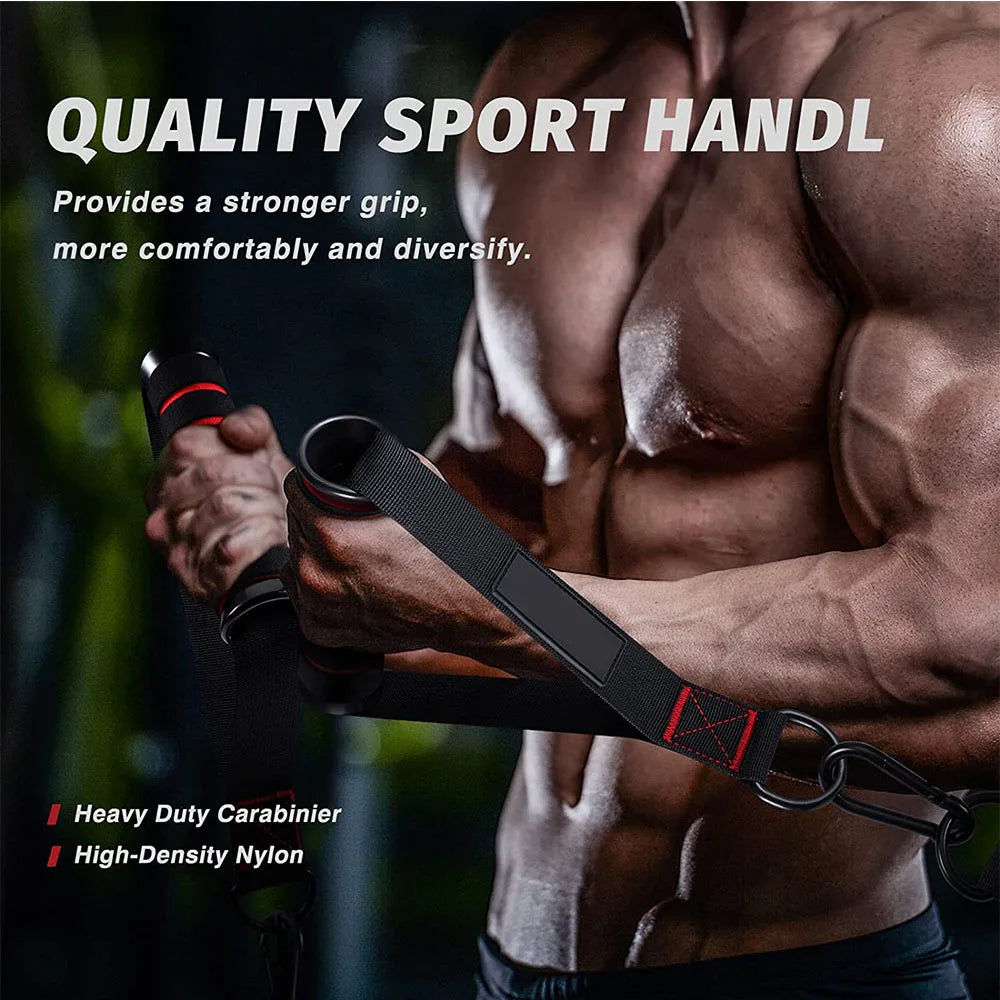 Tricep Pull Rope Push/Pull Gym Cable Attachment