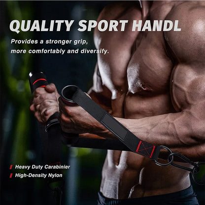 Tricep Pull Rope Push/Pull Gym Cable Attachment