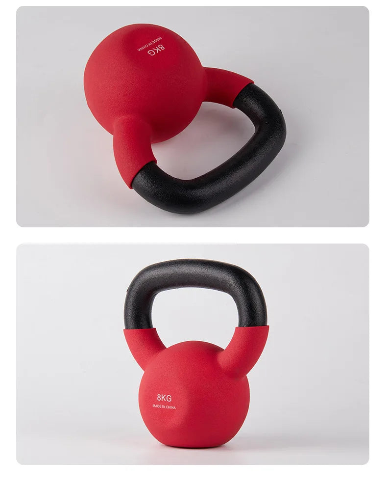 Custom Cast Iron  Vinyl Neoprene Dumbbell Set 2.5–32kg