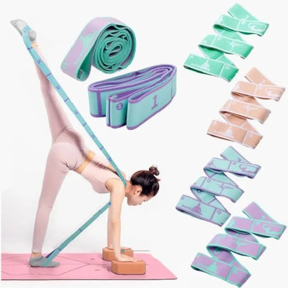 Elastic Yoga Stretching Band for Pilates & Fitness