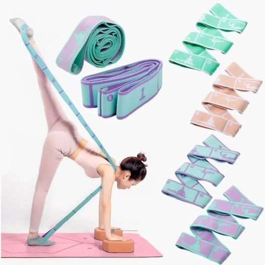 Elastic Yoga Stretching Band for Pilates & Fitness