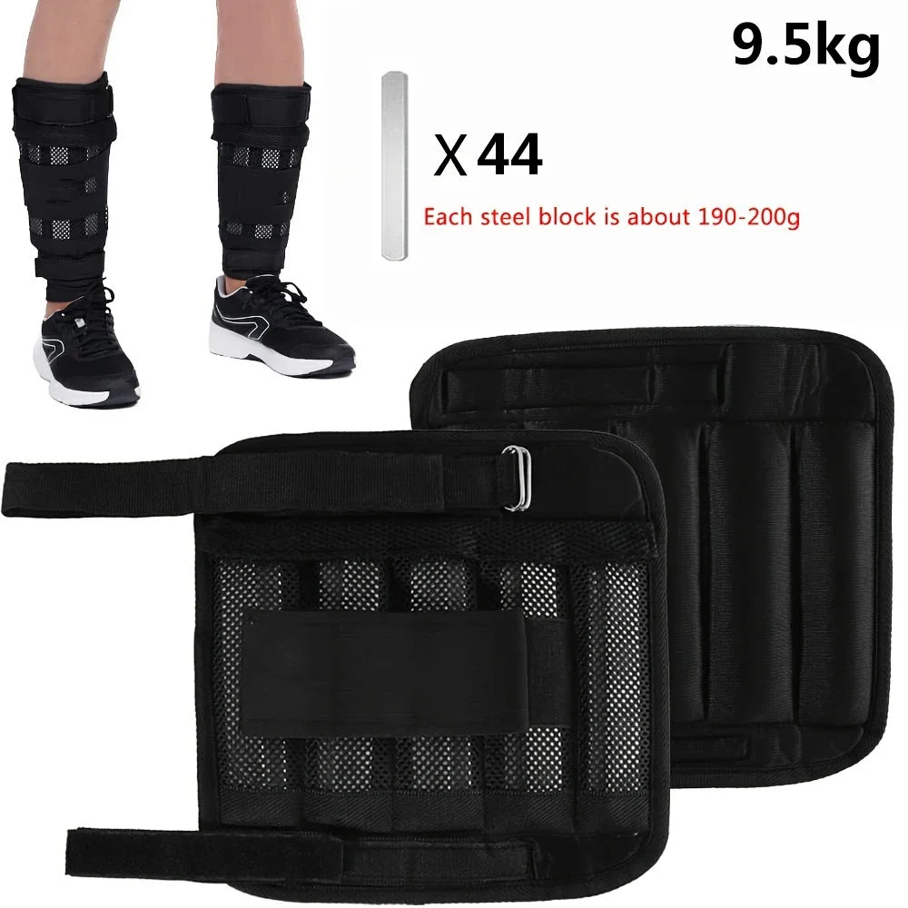 Adjustable Weight Vest & Weights Set for Strength Training
