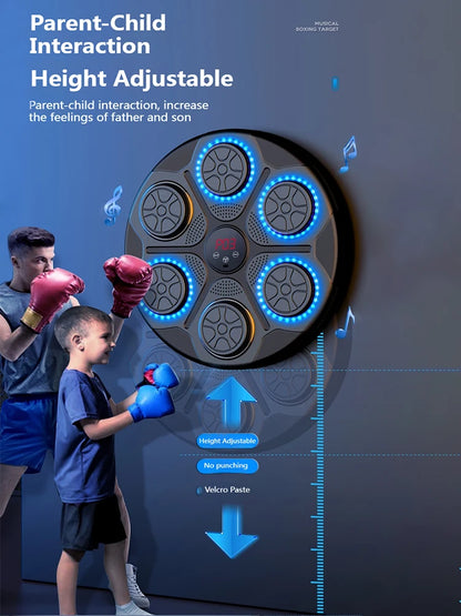 Music Boxing Trainer Bluetooth Wall Mounted