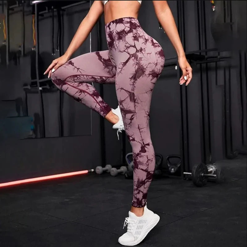 Women’s High-Waist Seamless Fitness Leggings