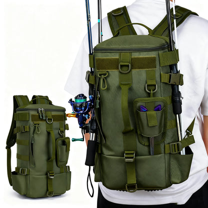 Multifunctional Waterproof Fishing Backpack