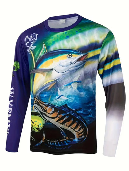 Men's Outdoor Long Sleeve Fishing Shirt