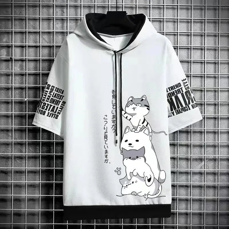 Men’s Short Sleeve Hoodie