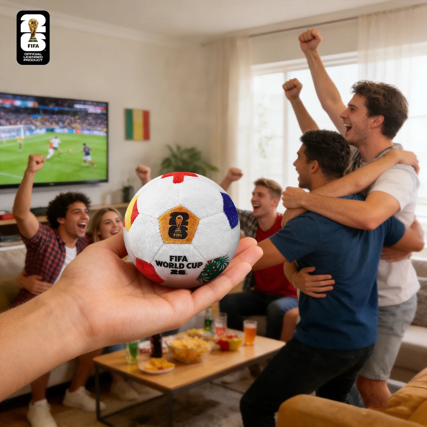 World Cup Soccer Ball Keychain