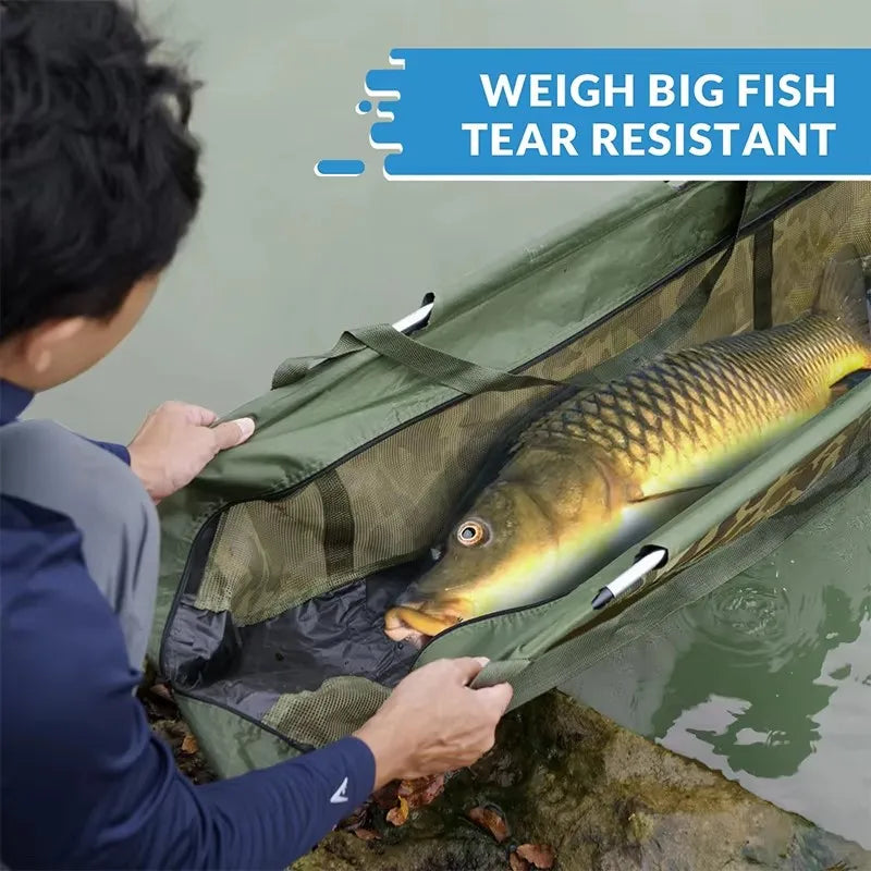 Folding Mesh Fish Weigh Bag