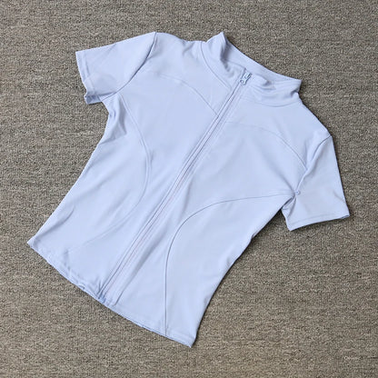 Women’s Slim Fit Quick-Dry Full Zip Yoga & Running Top