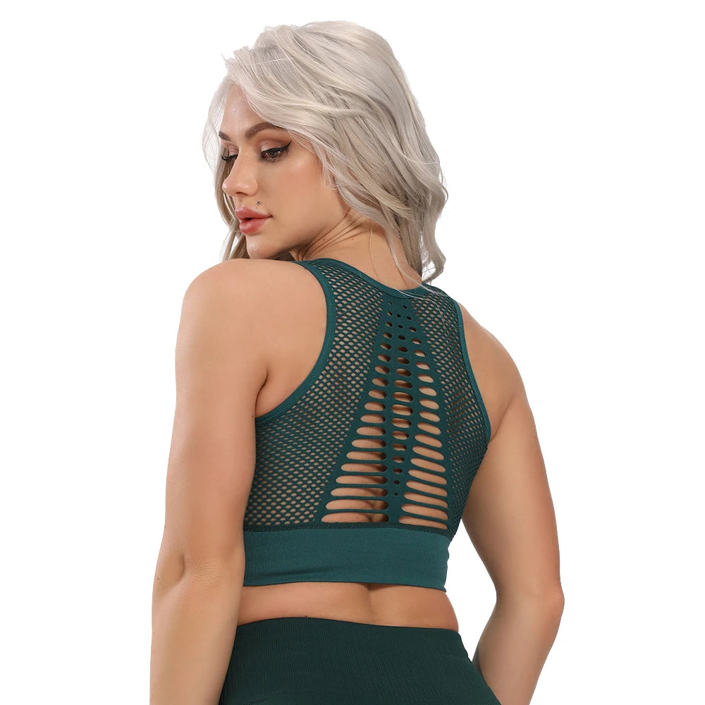 Backless Quick-Dry Sports Bra Top