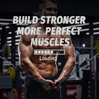 Tricep Pull Rope Push/Pull Gym Cable Attachment