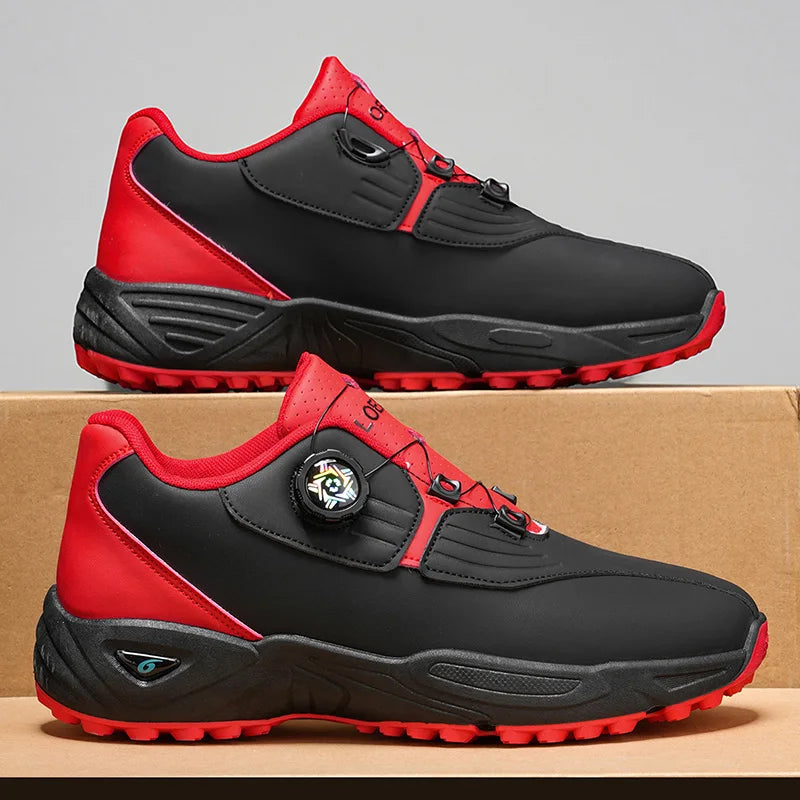 Premium Leather Waterproof Golf Shoes