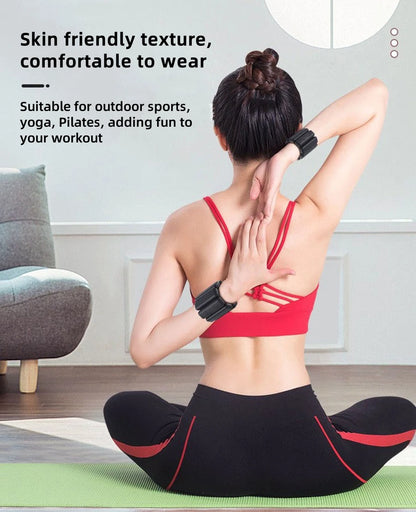 Silicone wrist weights for running and workouts