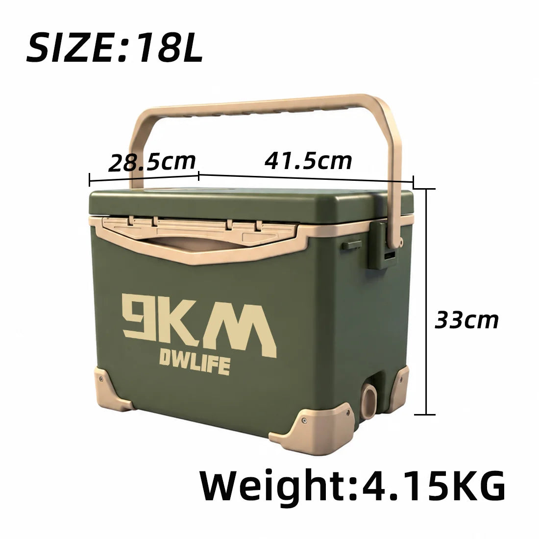Insulated Fishing Cooler Ice Box