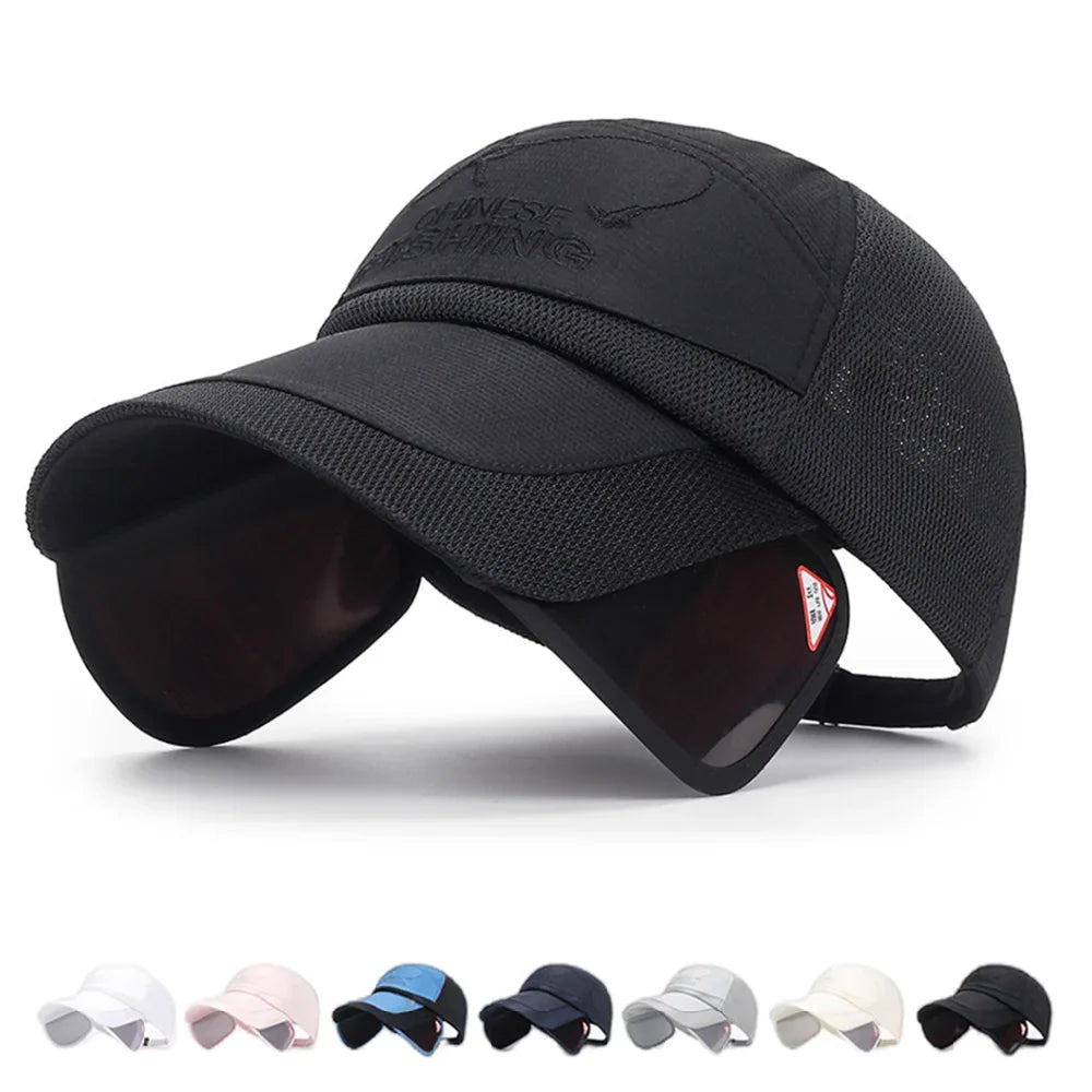Extended Brim Sun Protection Cap