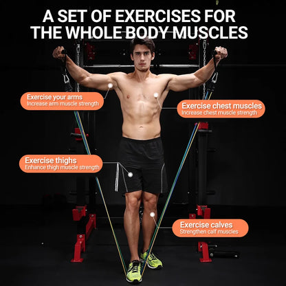 Resistance Bands Multi-Function Muscle Training Kit