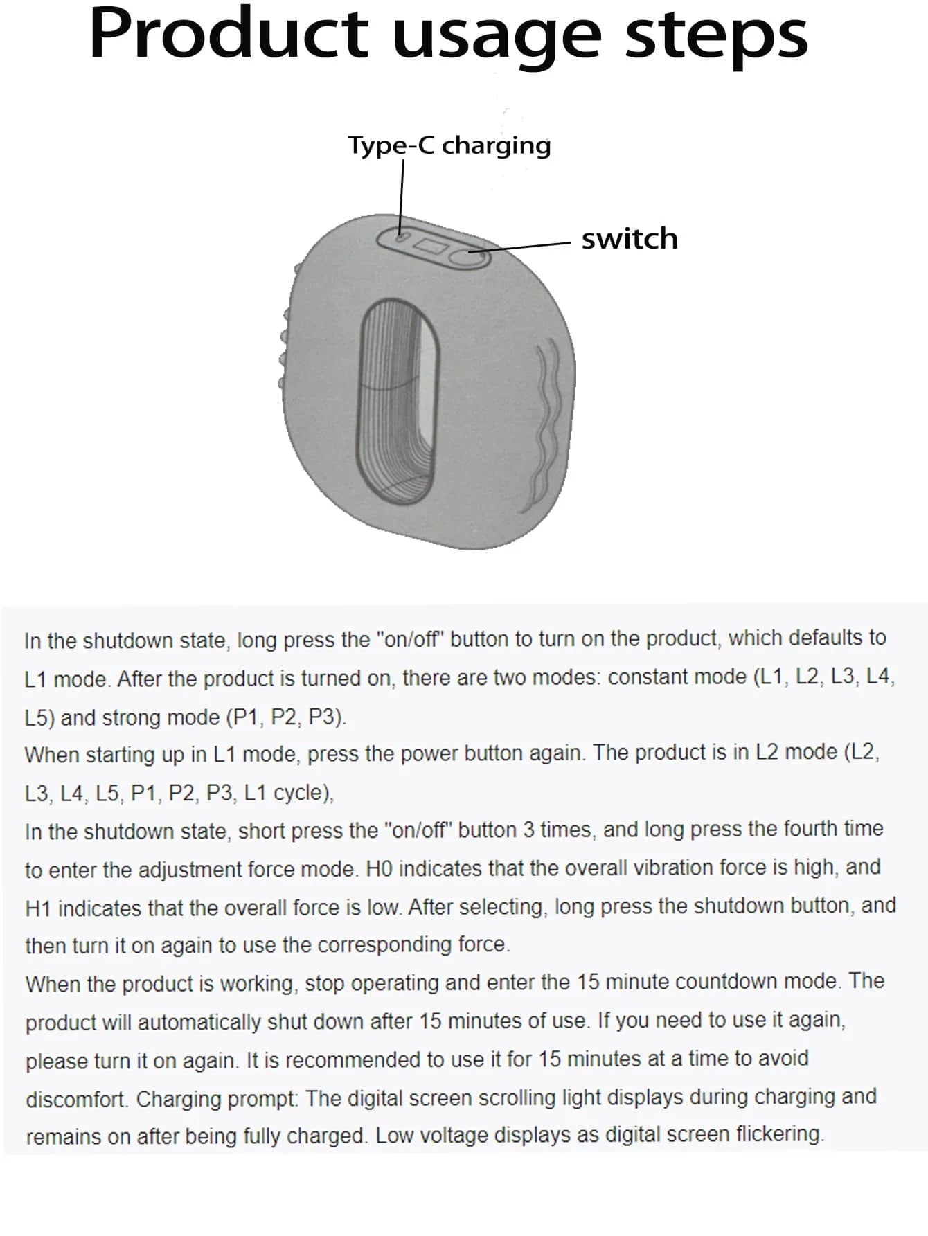 2026 Rechargeable Fat Burning Fascia Ring
