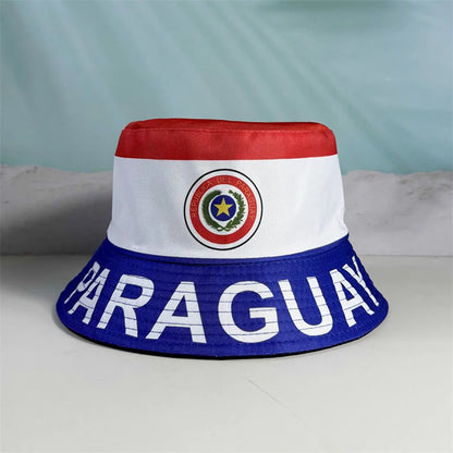 Reversible National Flag Bucket Hat