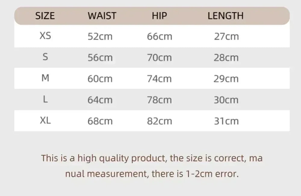 High-Waisted Yoga Shorts Fitness Leggings