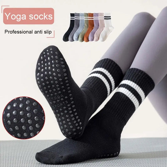 Sports Socks  Non-slip Silicone Indoor Fitness n