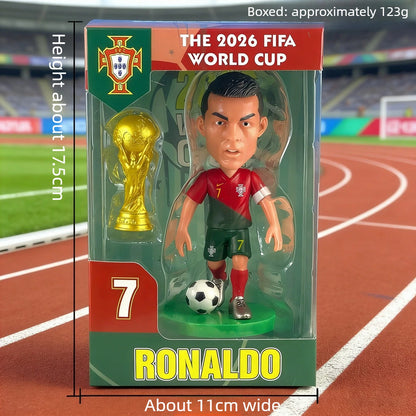 Collectible Soccer Star Figurines Set