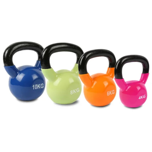 Custom Cast Iron  Vinyl Neoprene Dumbbell Set 2.5–32kg