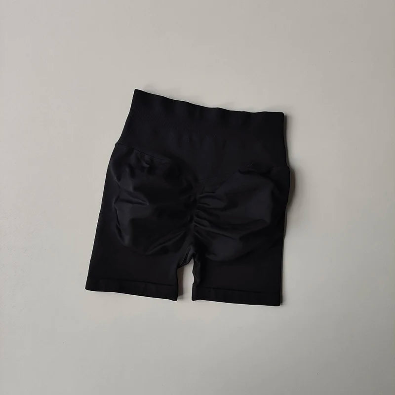 High-Waist Hip Lifting Yoga Shorts