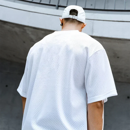 Men’s Oversized Mesh Gym T-Shirt