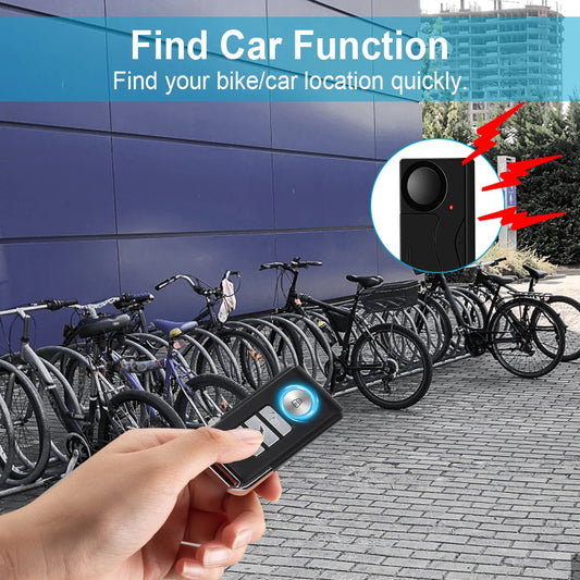 Anti-Theft Alarm For Bike